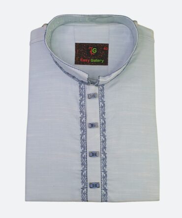 Sky Blue Cotton Panjabi